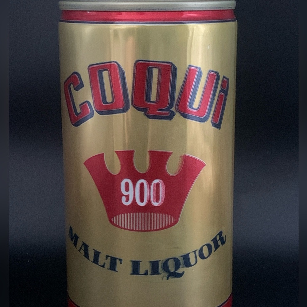 Vintage Beer Can Coqui 900 Malt Liquor Pull Tab Empty Henry E Ortlieb Philia PA